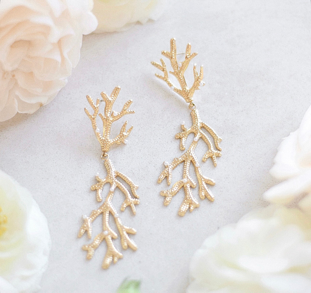 Pearl Coral Drops